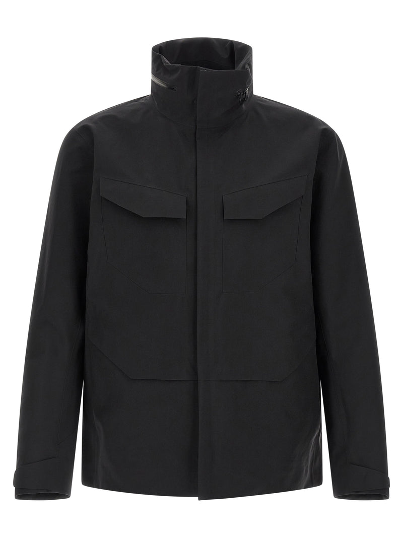 Arc'teryx Veilance Black Nylon Shell Jacket - GORE-TEX PRO