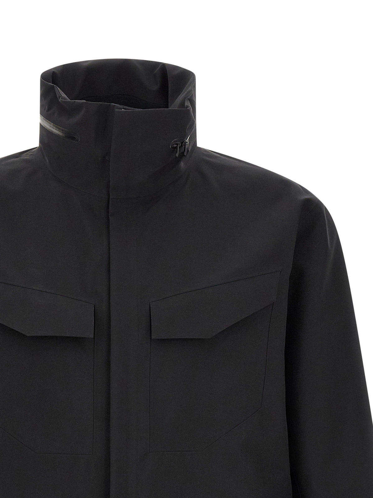 Arc'teryx Veilance Black Nylon Shell Jacket - GORE-TEX PRO