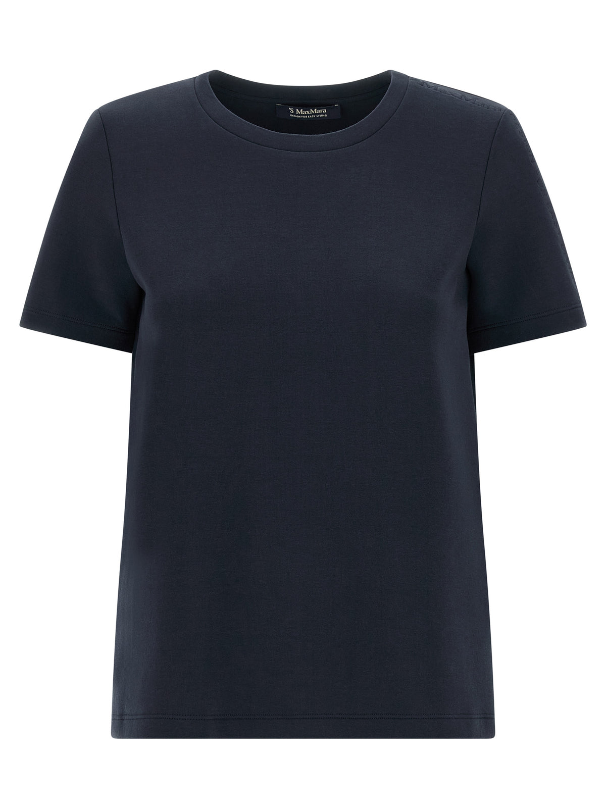T-shirt bleu en coton «S Max Mara»