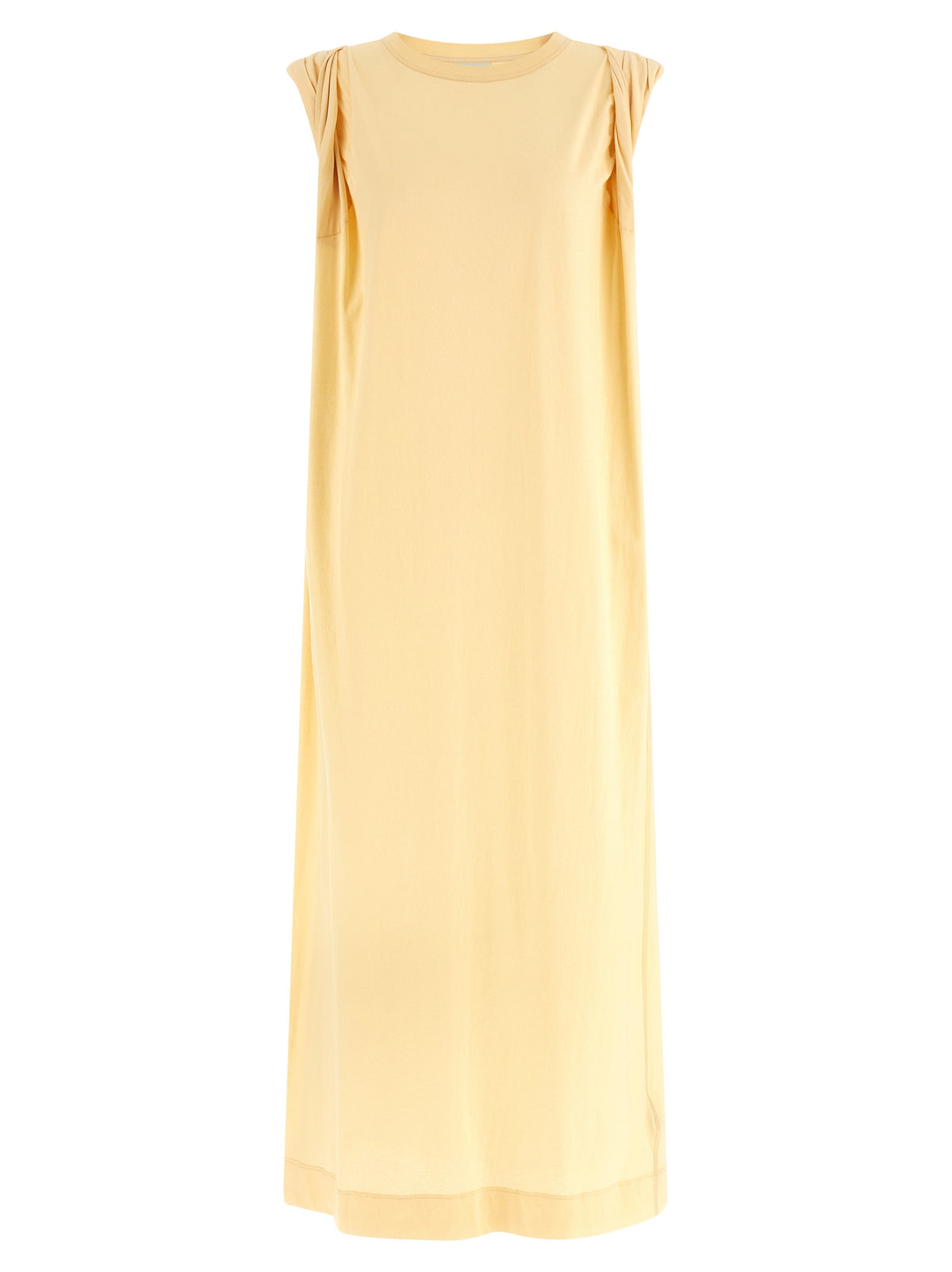 Dries Van Noten Hutty Bicolor Cotton Long Dress