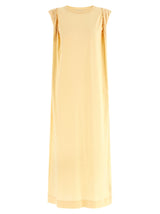 Dries Van Noten Hutty Bicolor Cotton Long Dress
