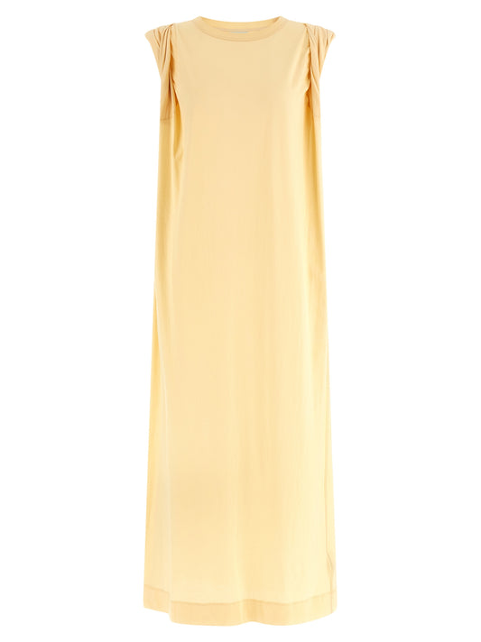 Dries Van Noten Hutty Bicolor Cotton Long Dress
