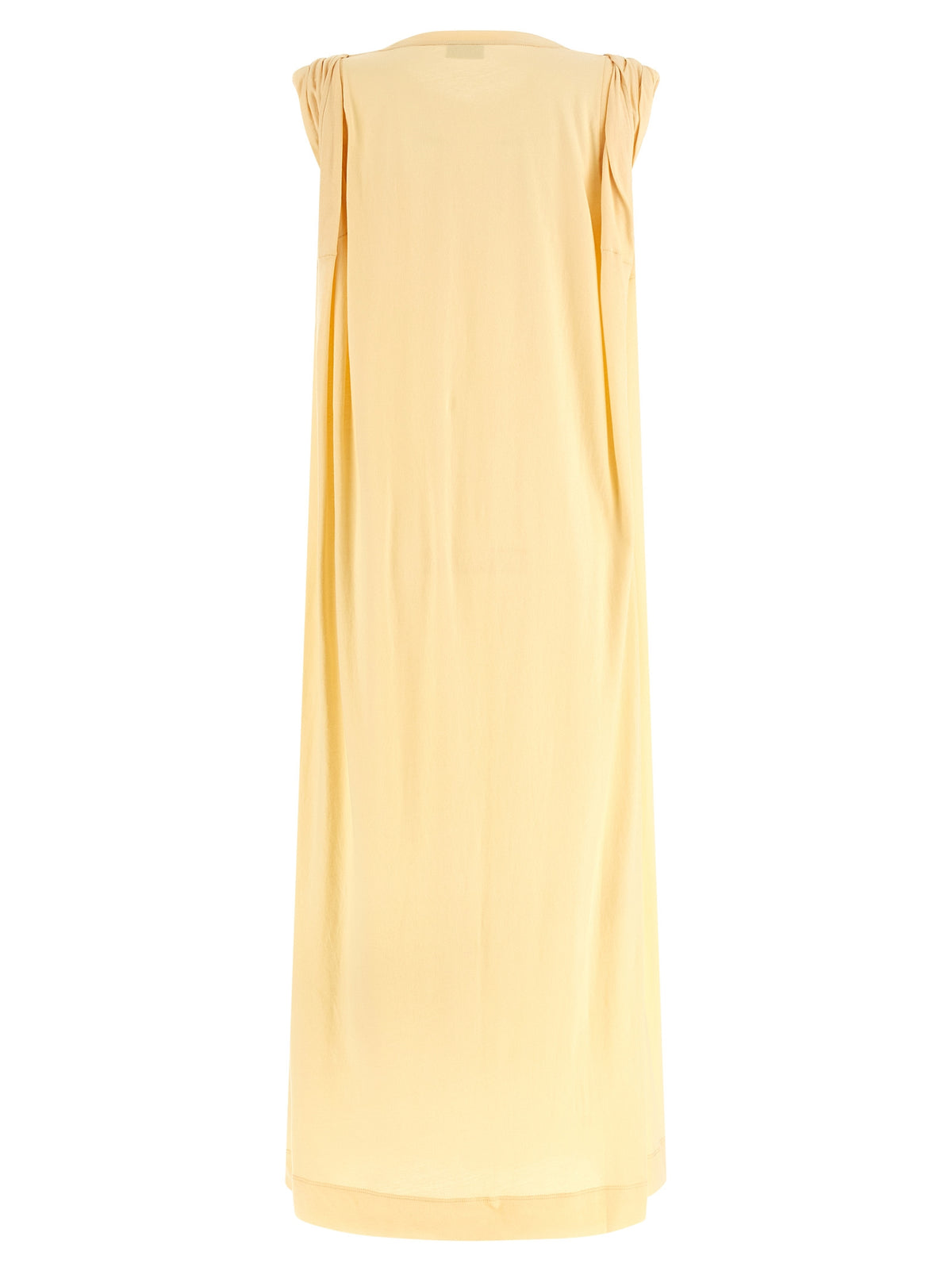 Dries Van Noten Hutty Bicolor Cotton Long Dress