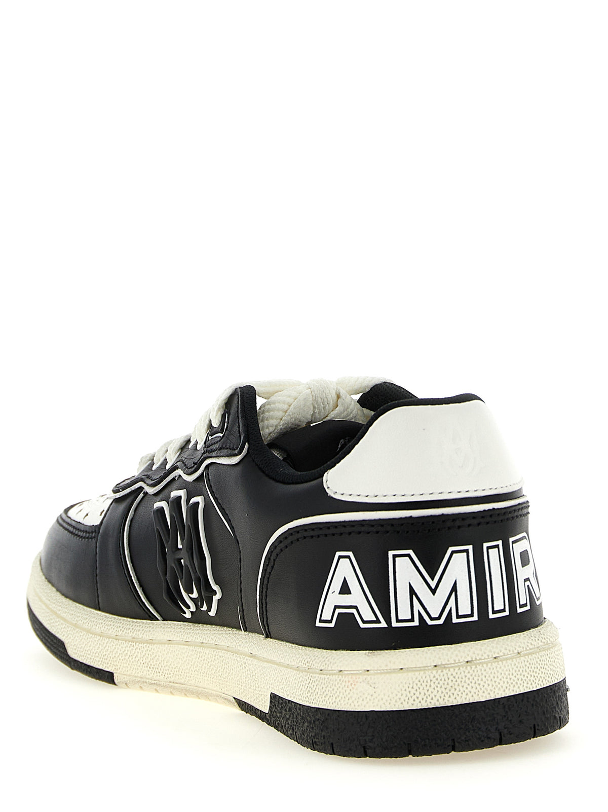 Amiri Bicolor Bovine Leather Low Top Sneakers - Newport