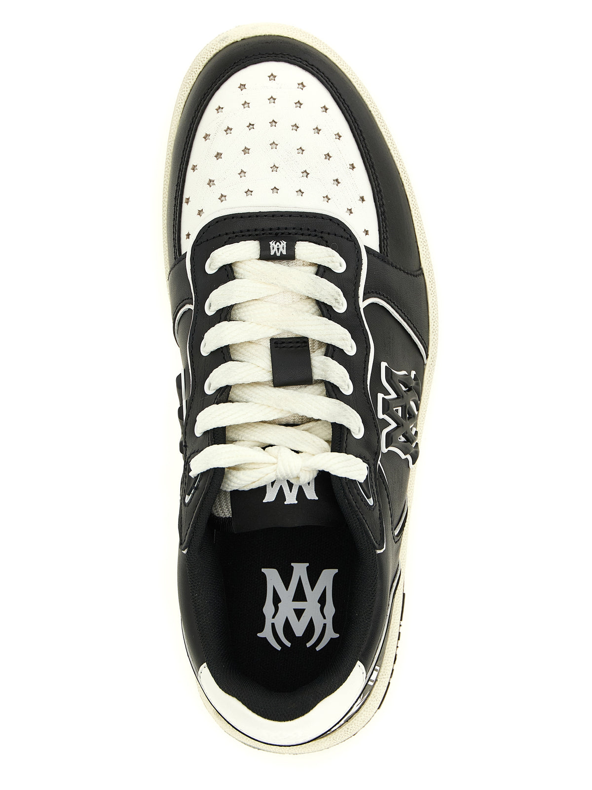Amiri Bicolor Bovine Leather Low Top Sneakers - Newport
