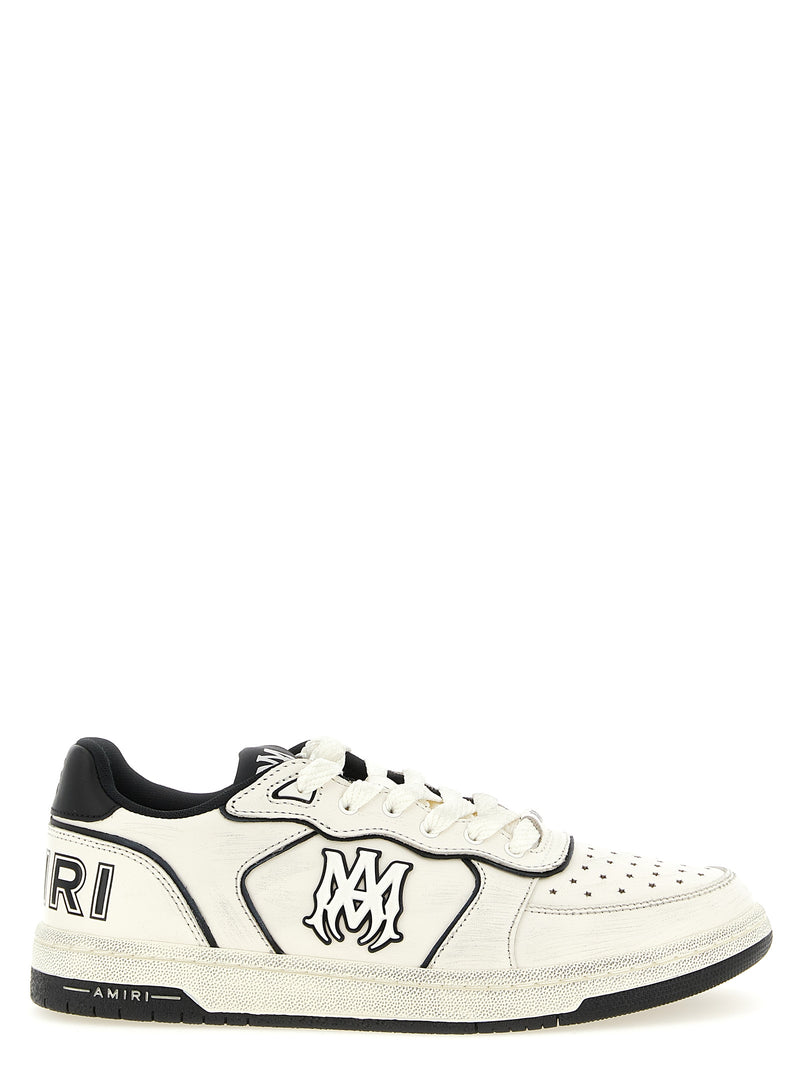 Amiri Newport Bicolor Bovine Leather Low Top Sneakers