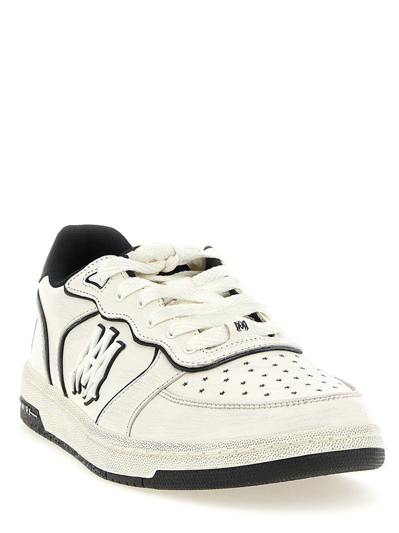 Amiri Newport Bicolor Bovine Leather Low Top Sneakers