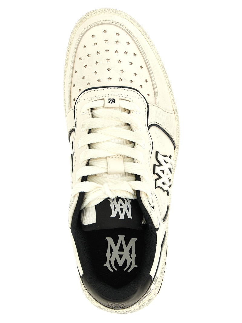 Amiri Newport Bicolor Bovine Leather Low Top Sneakers