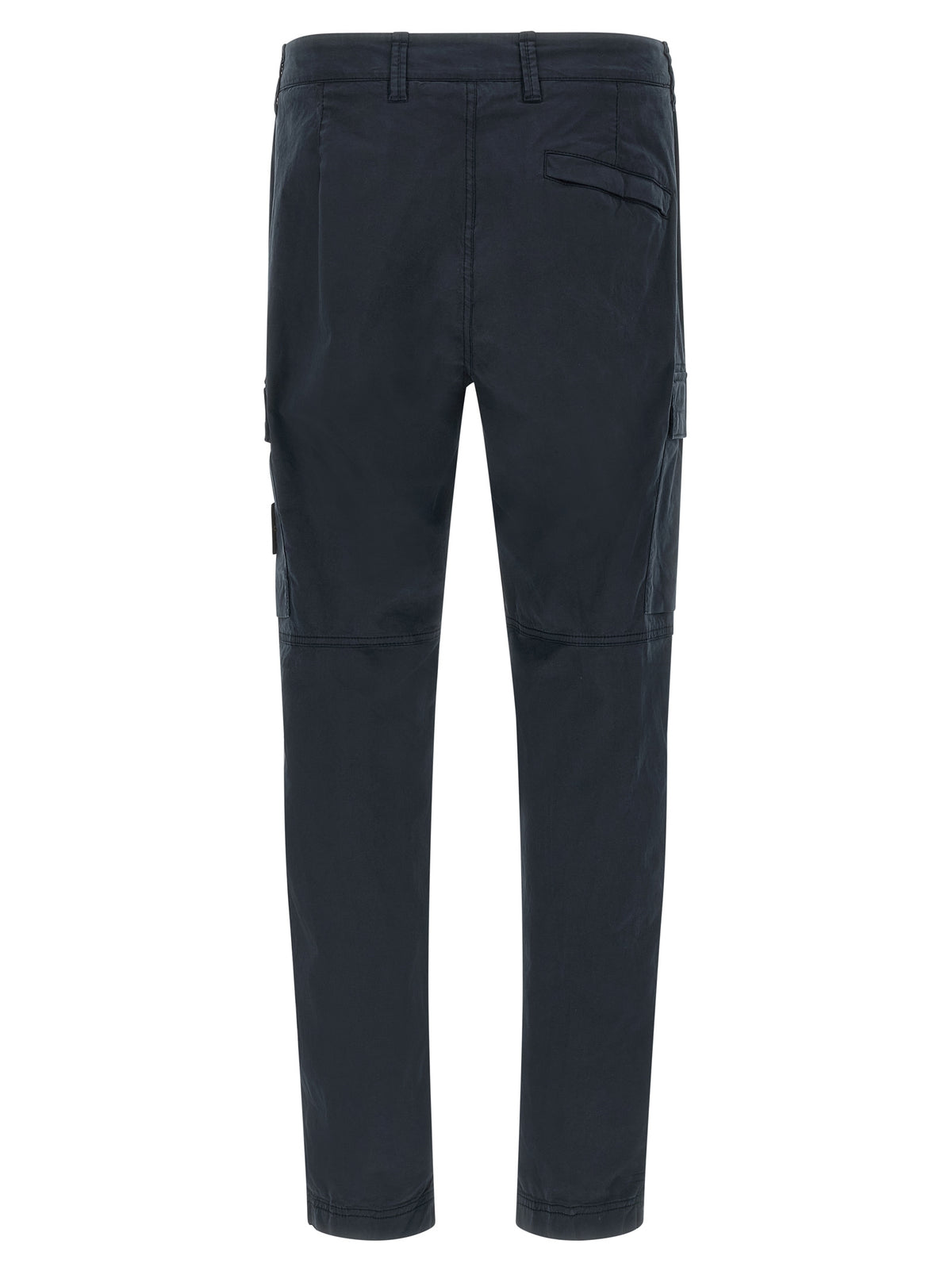 Stone Island Blue Cotton Cargo Pants