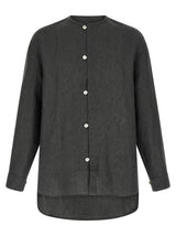 Chemisier Jacquemus en lin gris