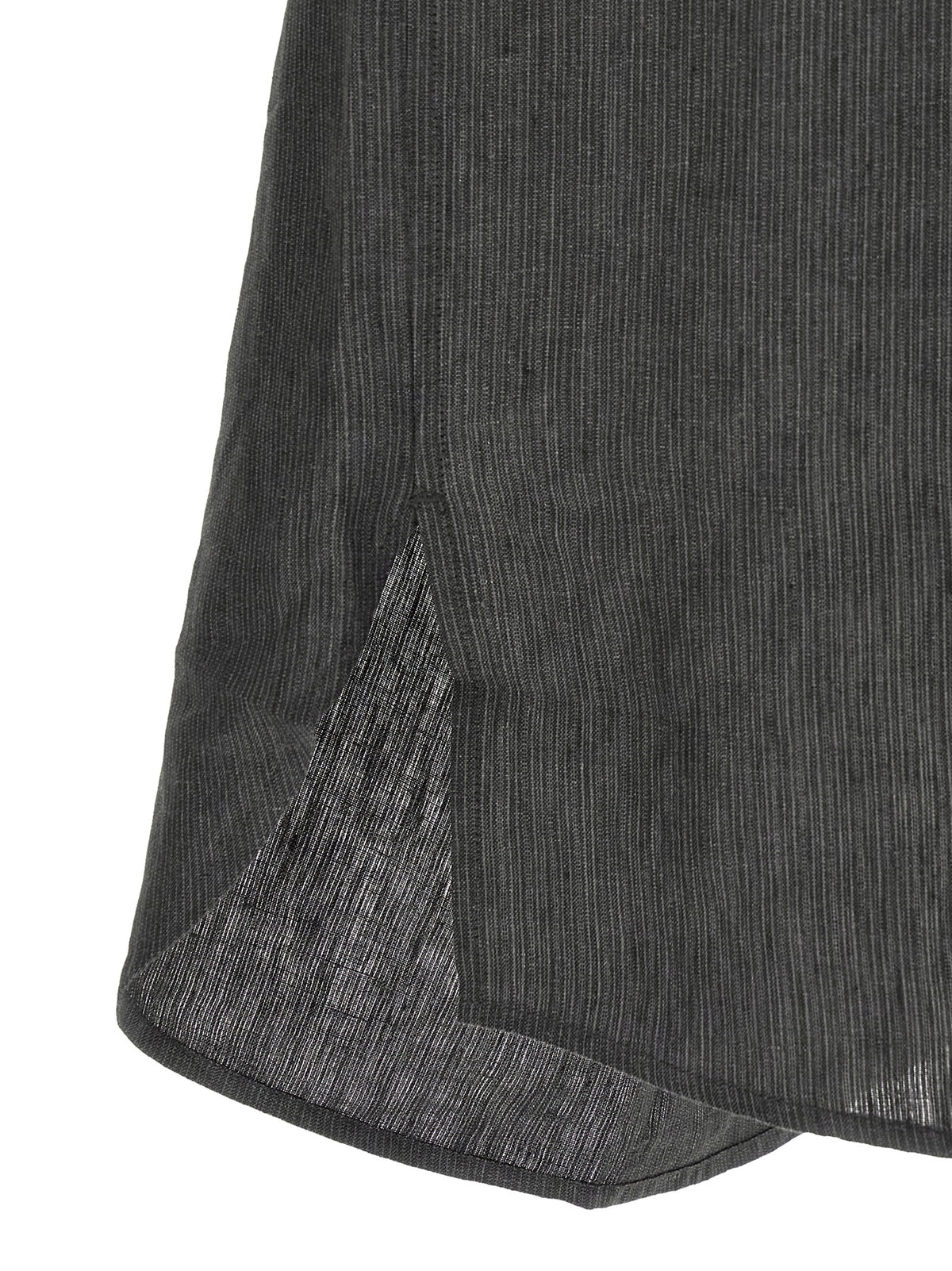 Chemisier Jacquemus en lin gris