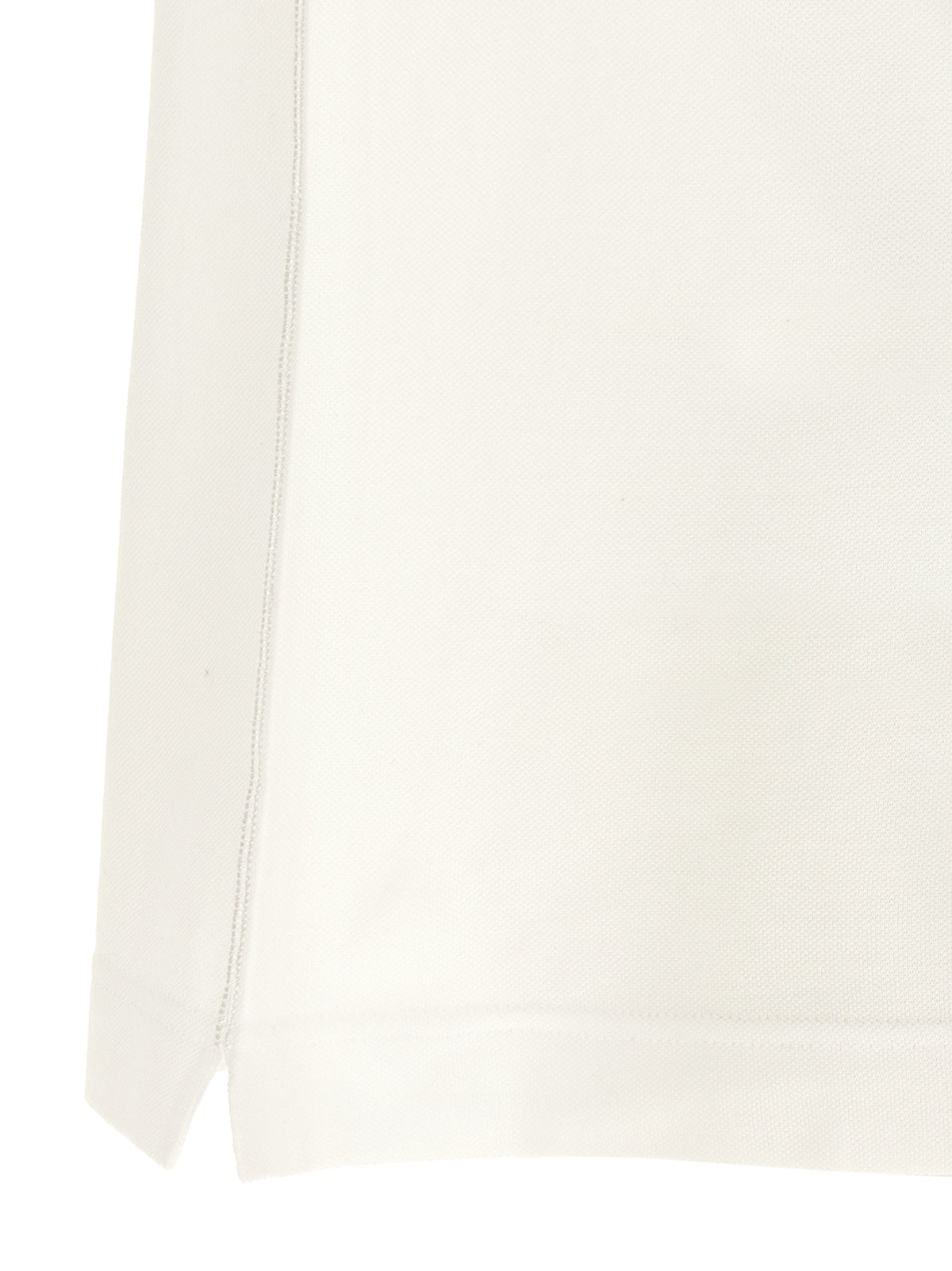 Polo en coton blanc Dolce &amp; Gabbana
