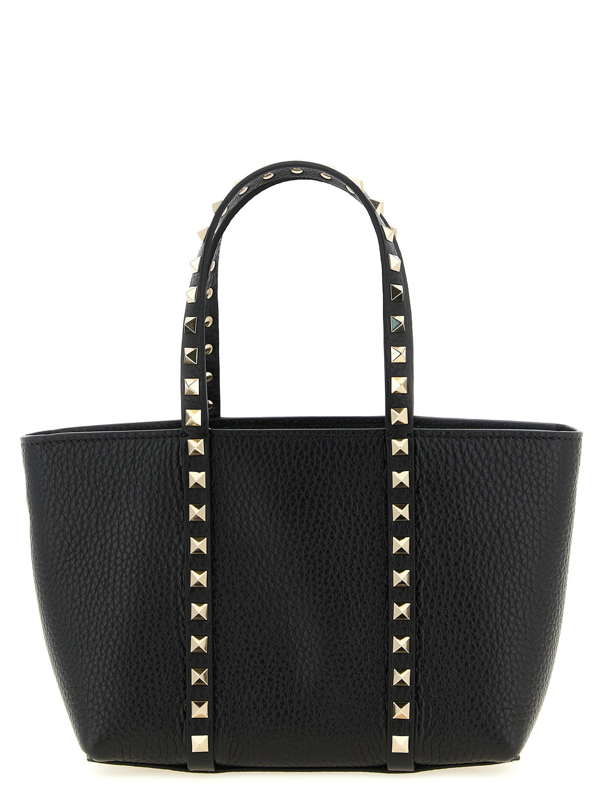 Sac cabas Valentino Garavani en veau noir