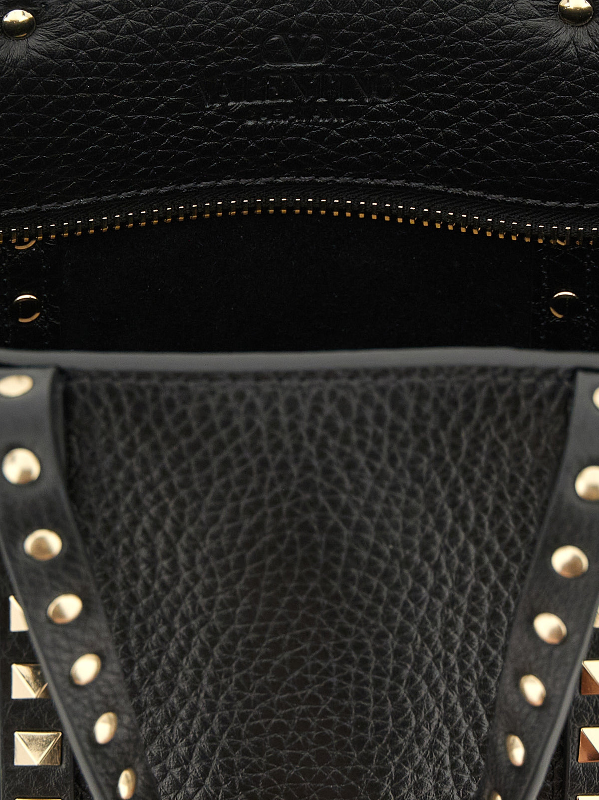 Sac cabas Valentino Garavani en veau noir