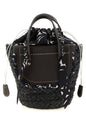 CUBA LAB Black Pantograph Handbag