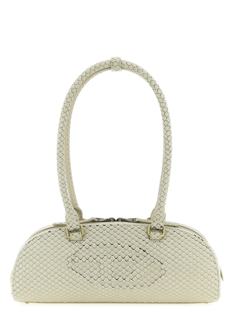 Diesel 1DR Dome Beige Shoulder Bag