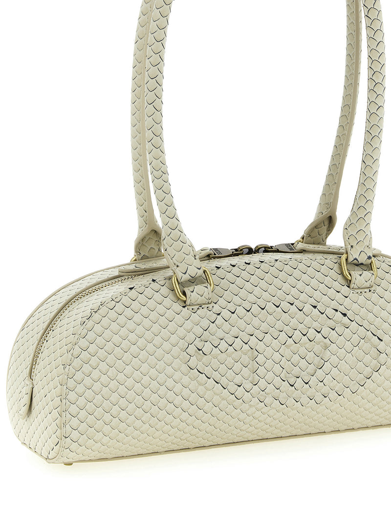 Diesel 1DR Dome Beige Shoulder Bag