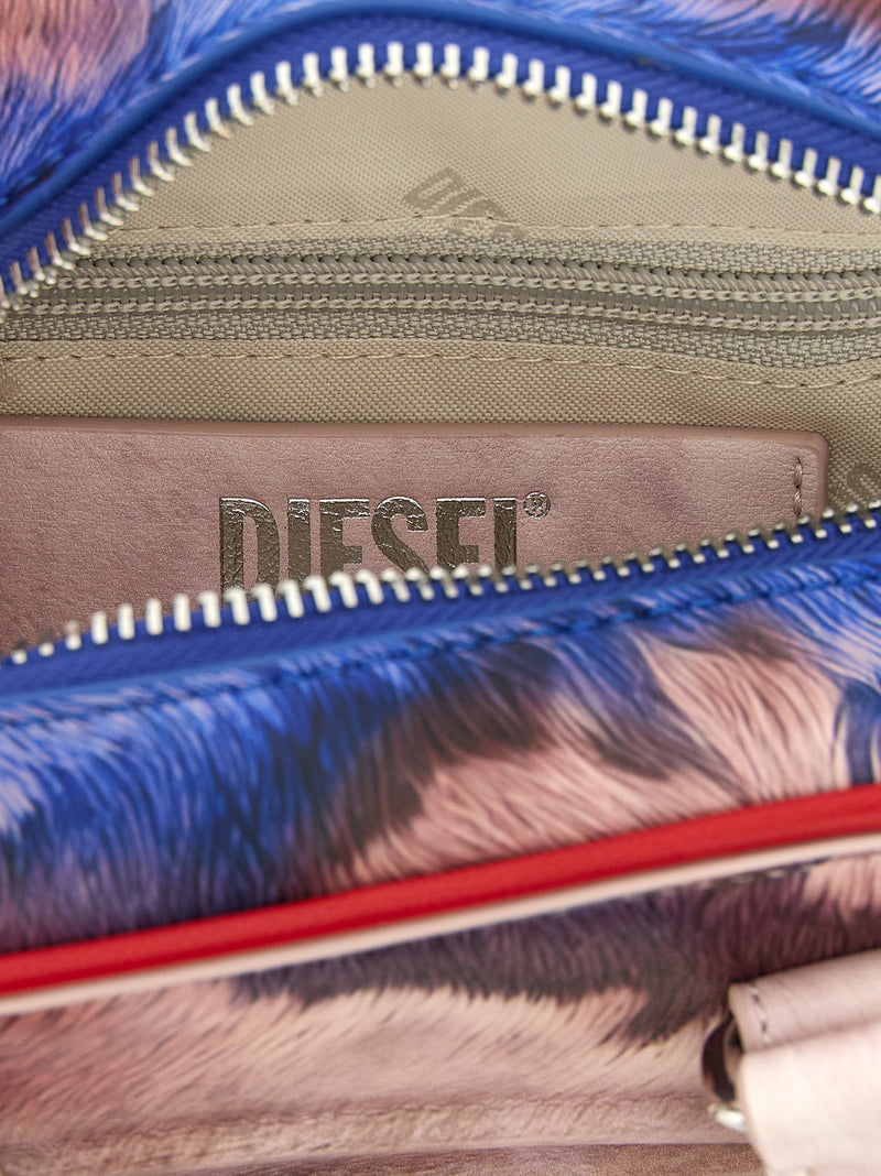 Diesel 1DR Dome Multicolor Polyethylene Crossbody Bag