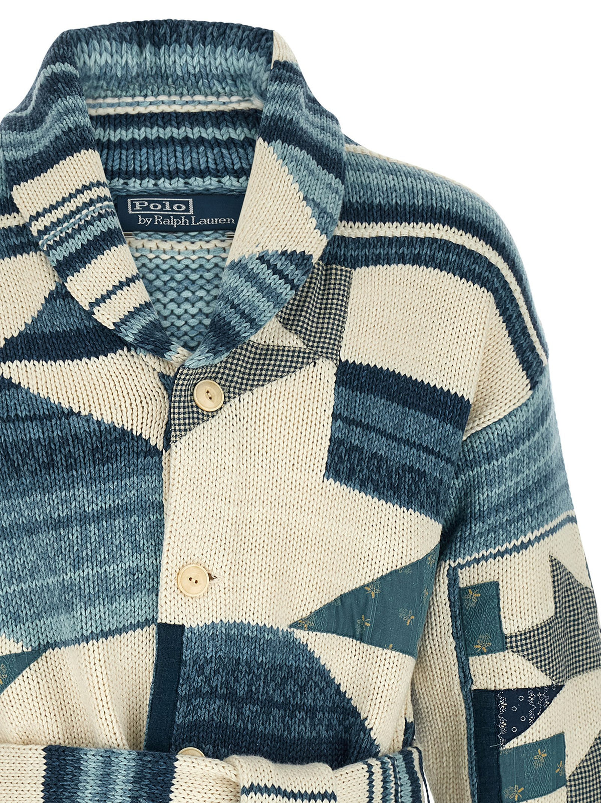 Cardigan en coton bleu Polo Ralph Lauren