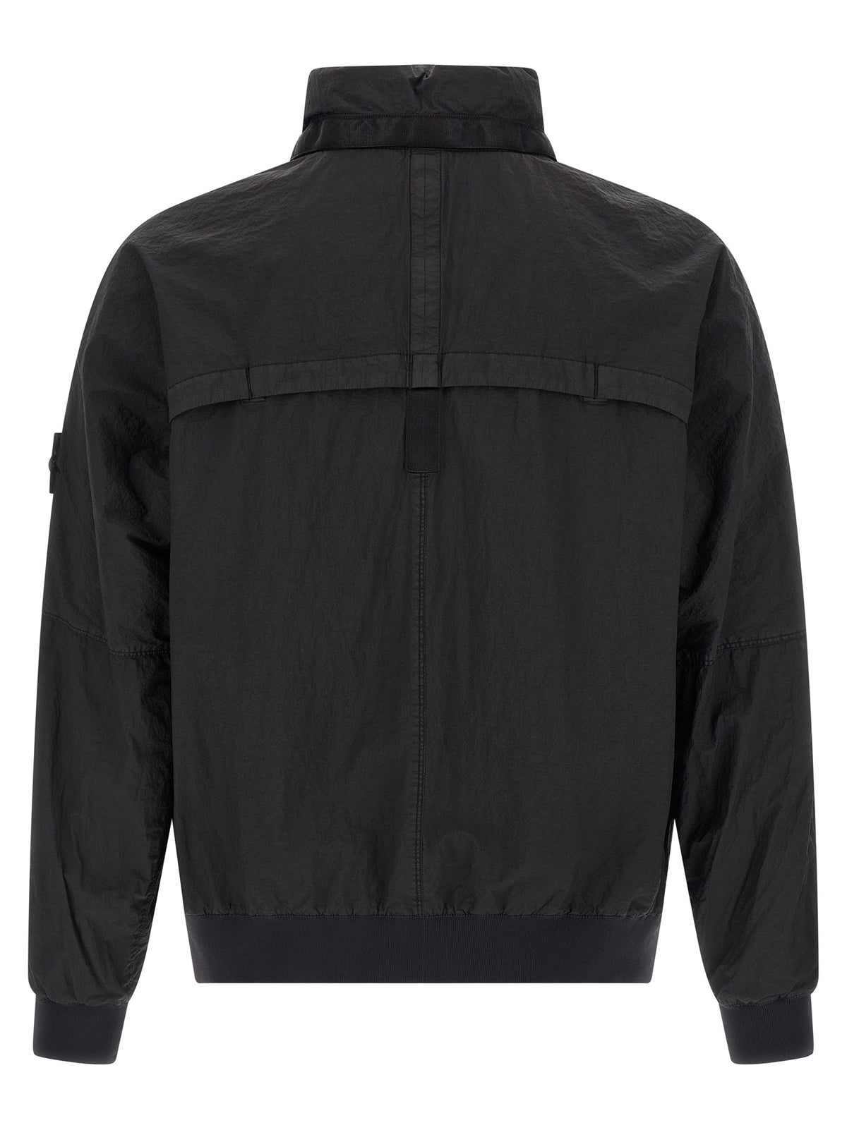Blouson Stone Island en polyamide noir
