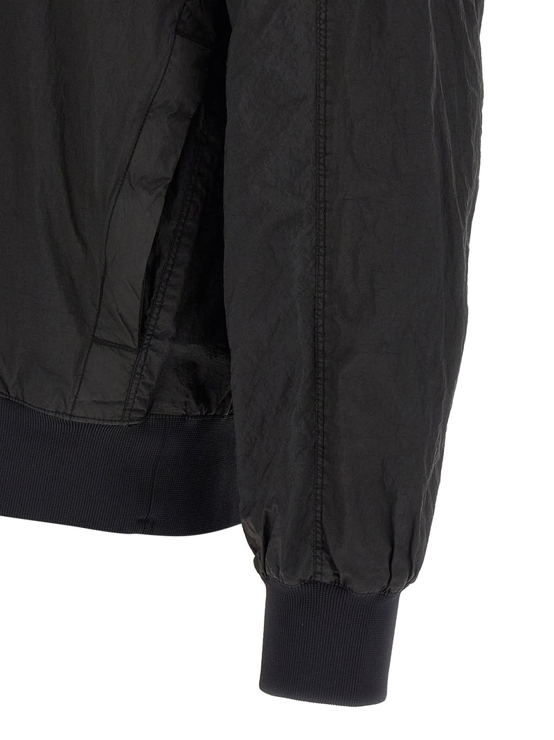 Blouson Stone Island en polyamide noir