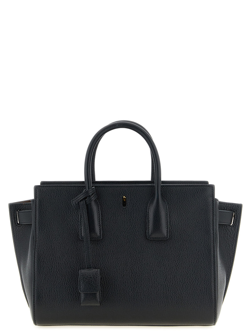 Sac à main Saint Laurent en chevreau noir