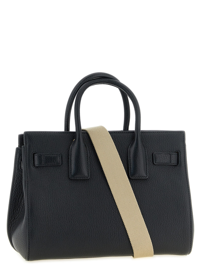 Sac à main Saint Laurent en chevreau noir