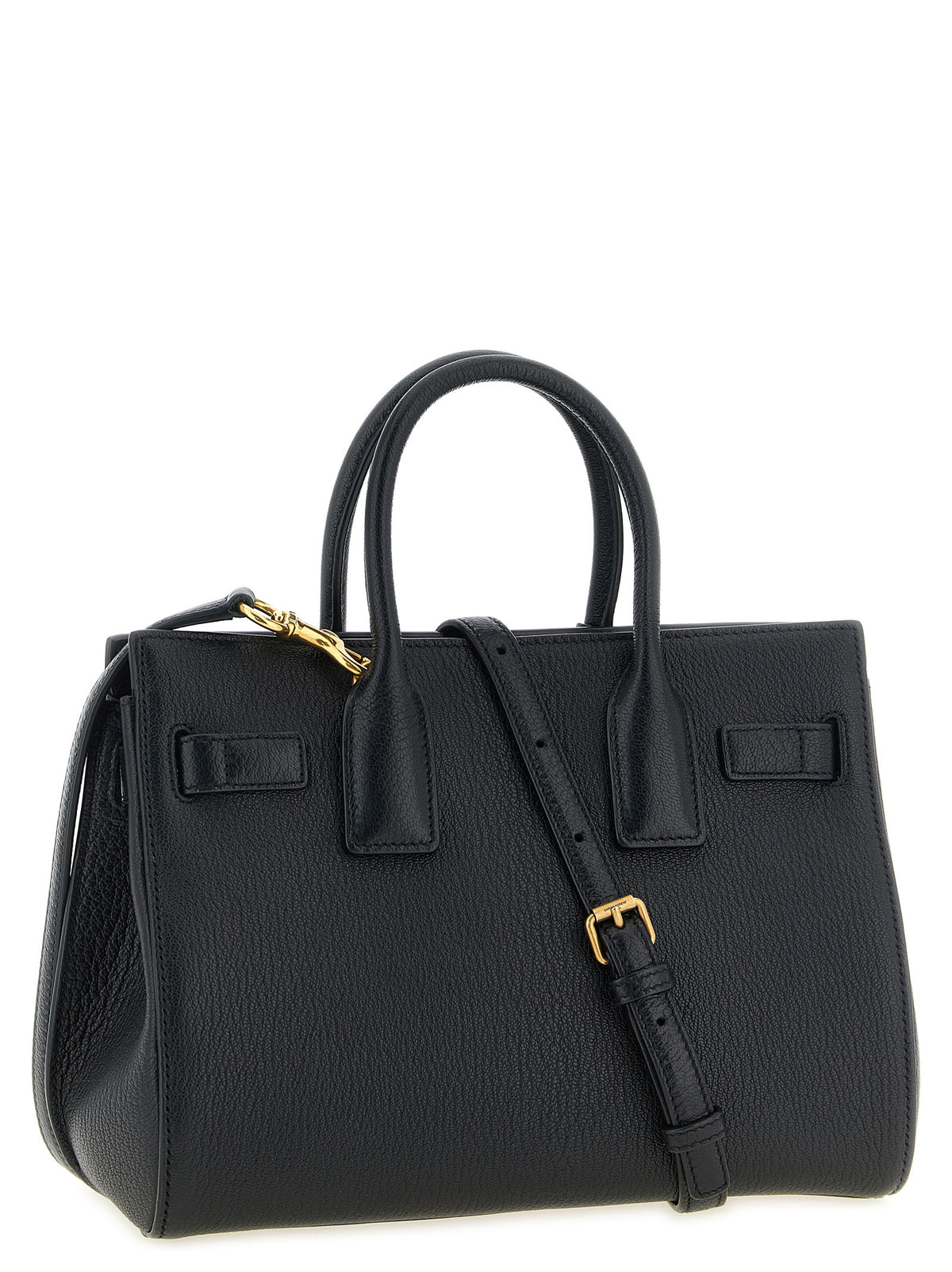 Sac à main Saint Laurent en chevreau noir