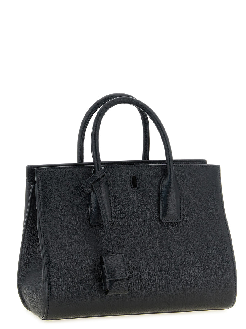 Sac à main Saint Laurent en chevreau noir