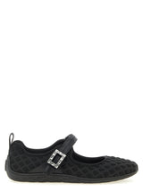 Roger Vivier Black Polyamide Ballet Flats
