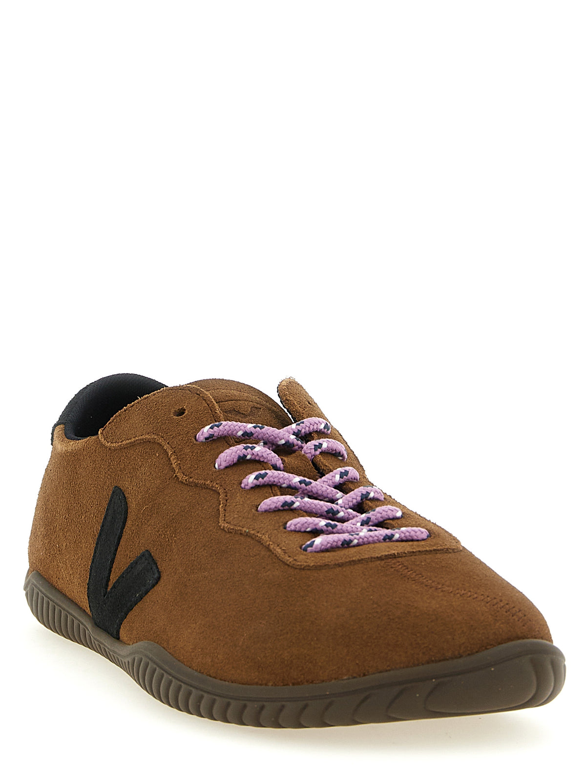 Veja Brown Calfskin Low Top Sneakers - Jitsu Model