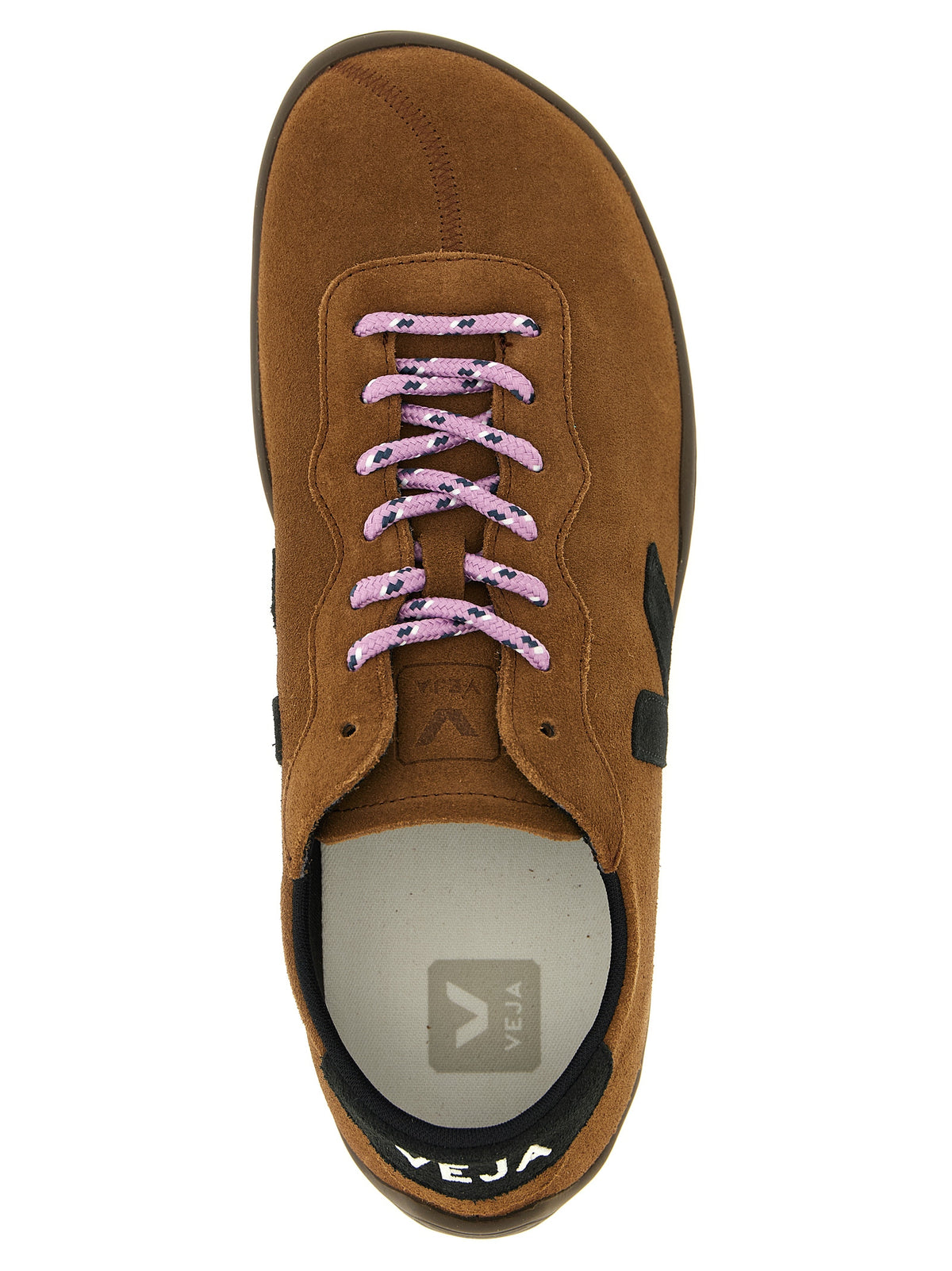 Veja Brown Calfskin Low Top Sneakers - Jitsu Model