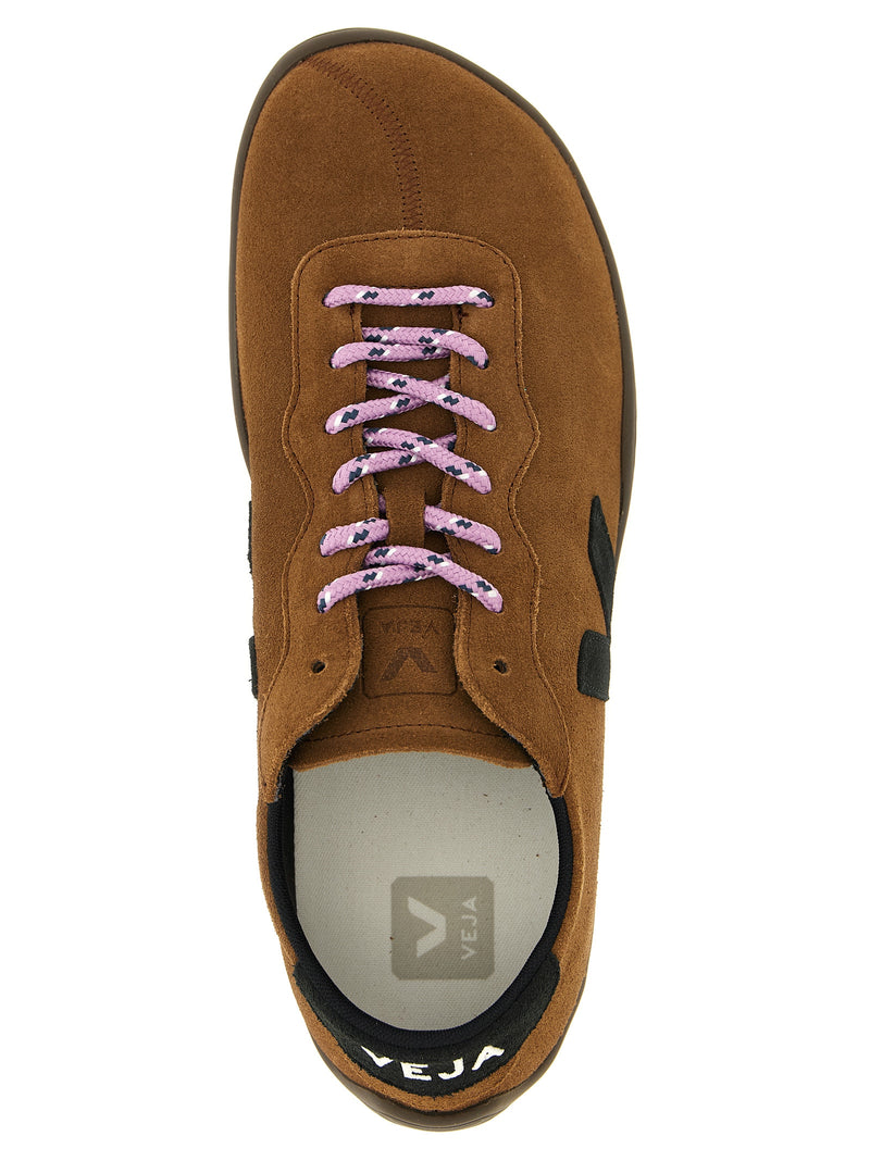 Veja Brown Calfskin Low Top Sneakers - Jitsu Model