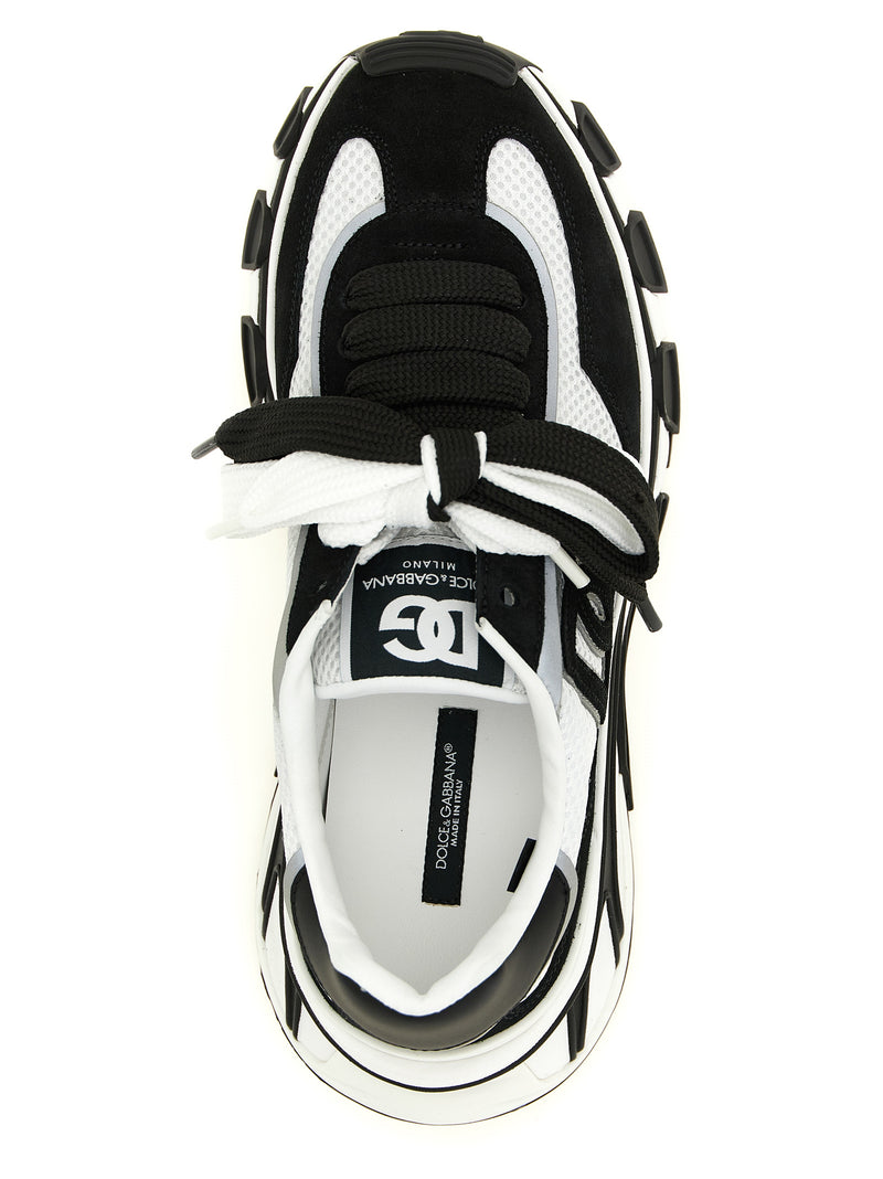 Dolce & Gabbana DG Country Road Bicolor Athletic Sneakers