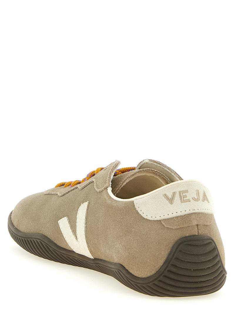 Veja Jitsu Gray Calfskin Sneakers for Men