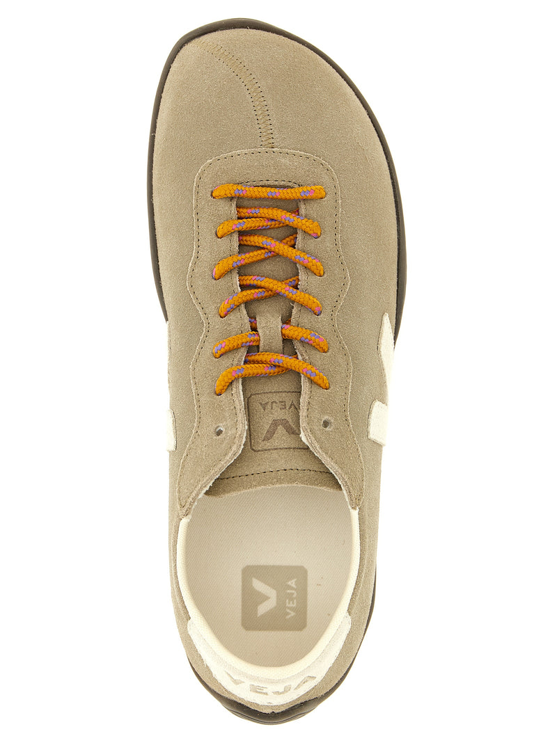 Veja Jitsu Gray Calfskin Sneakers for Men