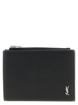 Saint Laurent Black Calfskin Wallet