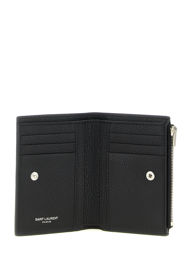 Saint Laurent Black Calfskin Wallet