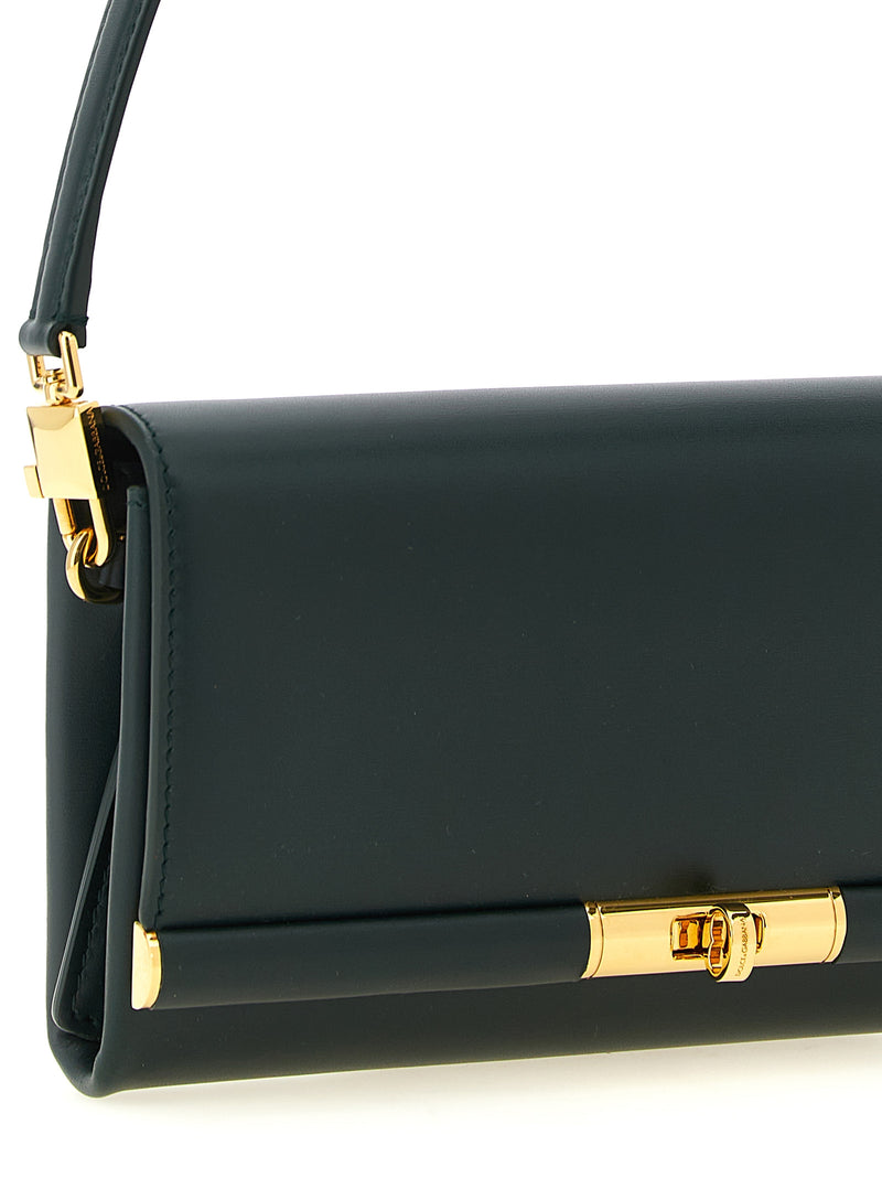 Dolce & Gabbana Bicolor Calfskin Shoulder Bag - Marlene