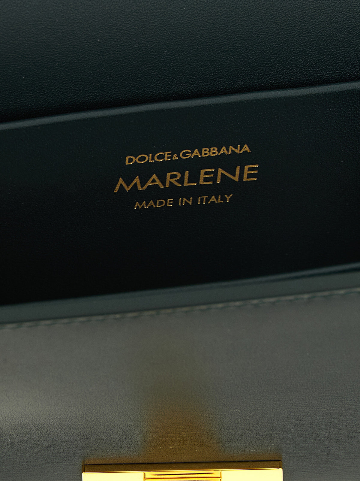 Dolce & Gabbana Bicolor Calfskin Shoulder Bag - Marlene
