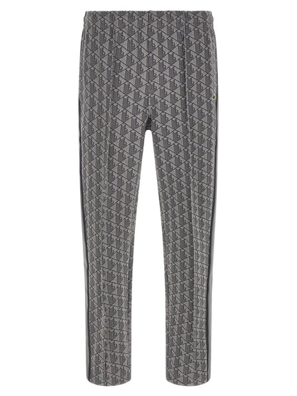 Lacoste Gray Polyester Joggers (Workout Pants)