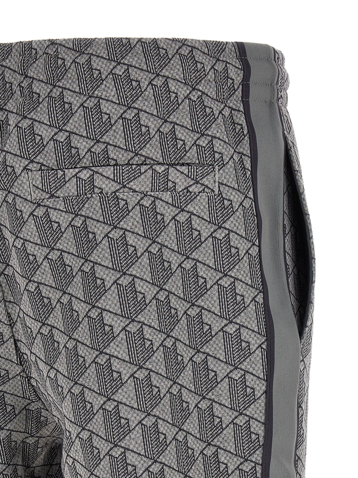 Lacoste Gray Polyester Joggers - Stylish Workout Pants