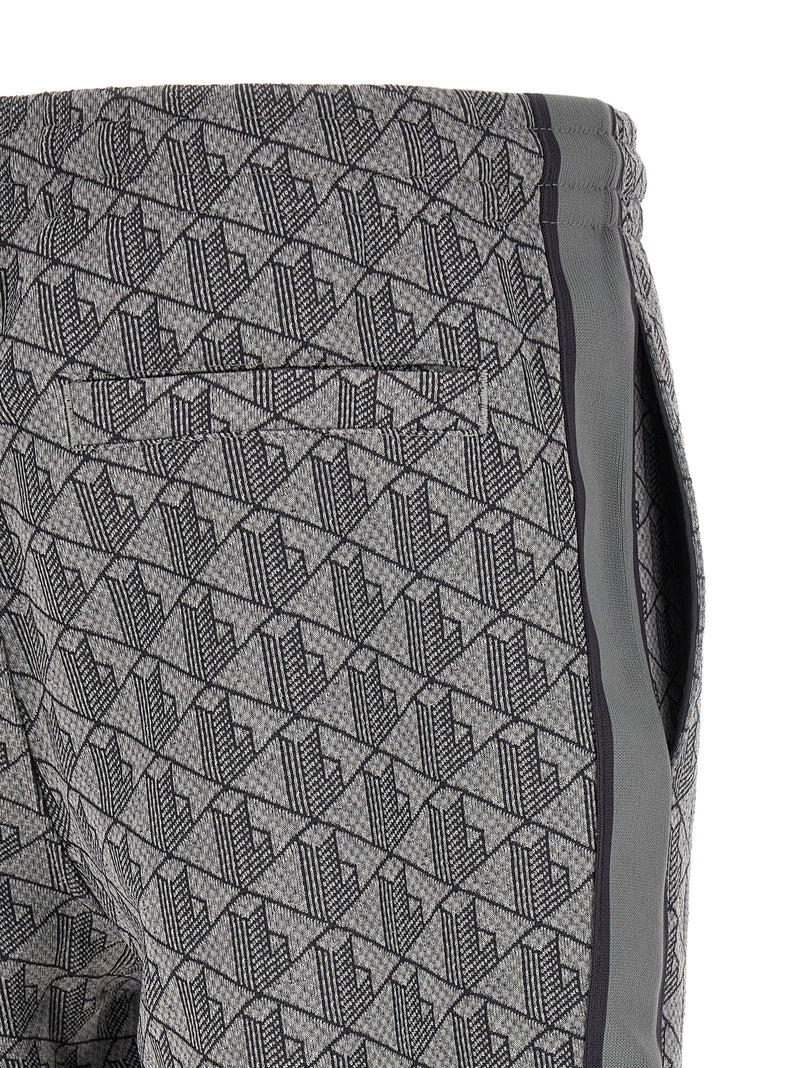 Lacoste Gray Polyester Joggers - Luxury Athleisure Wear