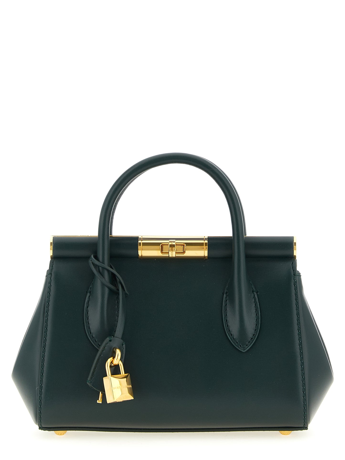Dolce & Gabbana Bicolor Calfskin Handbag