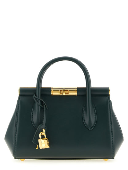 Dolce & Gabbana Bicolor Calfskin Handbag