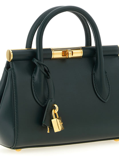 Dolce & Gabbana Bicolor Calfskin Handbag
