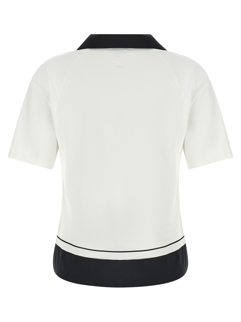 GOLDBERGH Piccola Bicolor Polyester Polo Shirt for Women