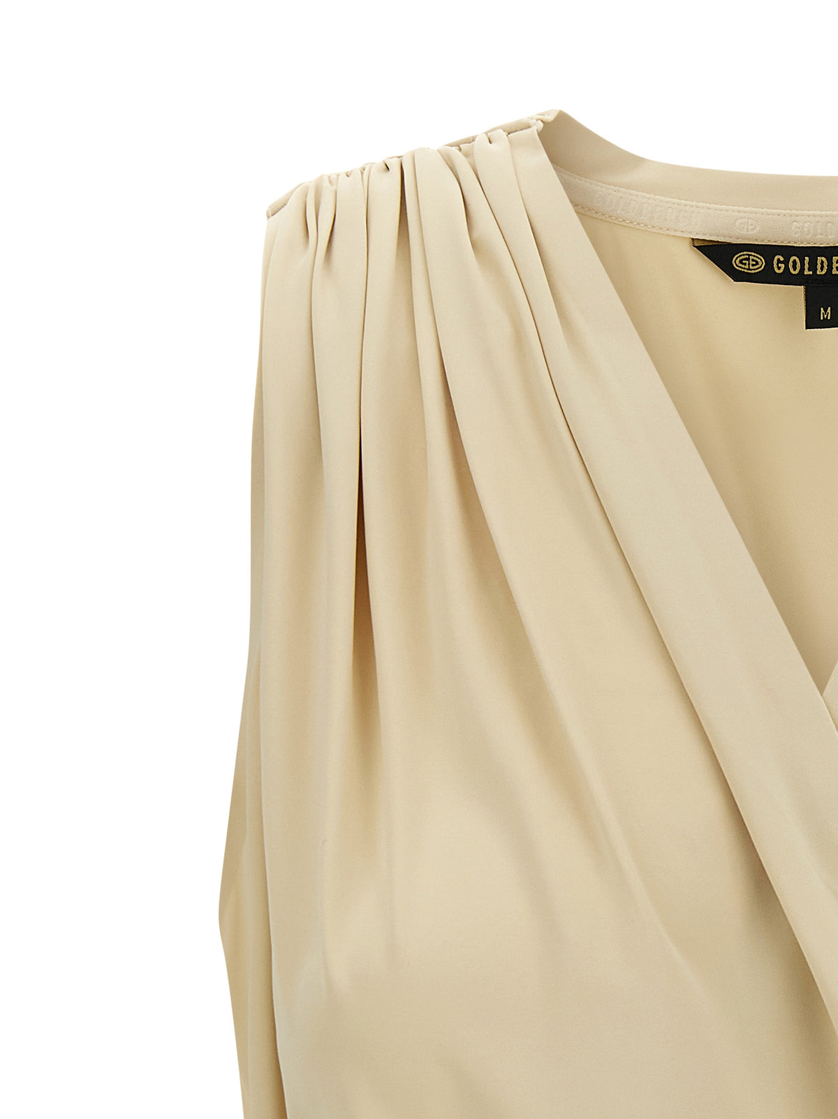 GOLDBERGH Calipso Beige Polyamide Sport Bra