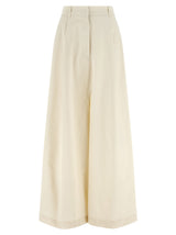 THELATEST Daisy Beige Cotton Mini Skirt