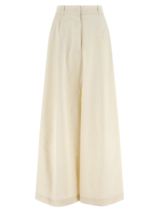 THELATEST Daisy Beige Cotton Mini Skirt